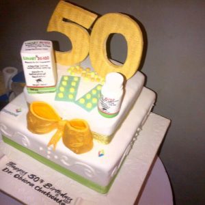 Corporate Anniversary Cake