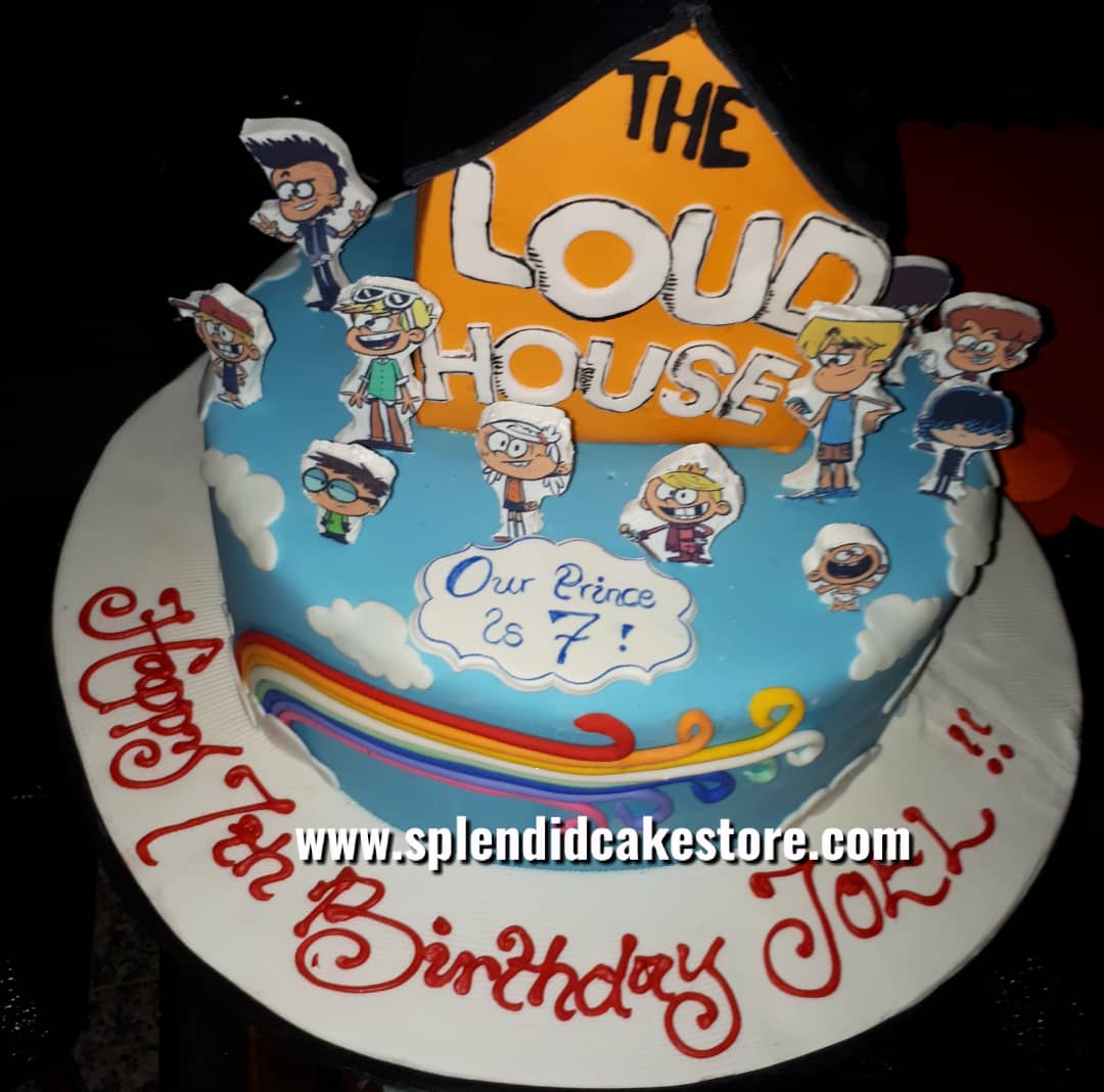 Loud House Birthday Cake