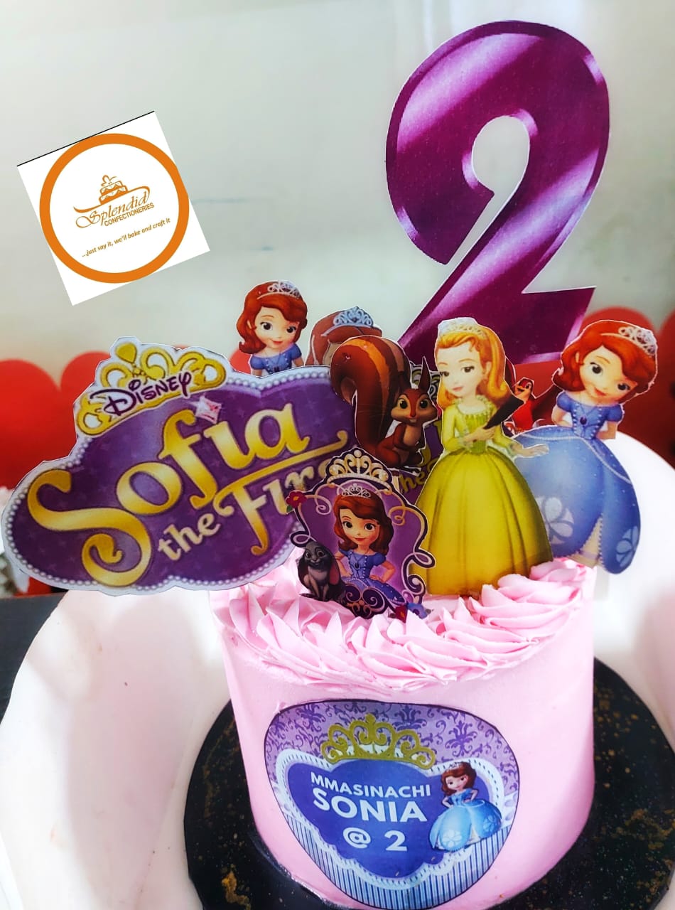 Best Princess Sofia Theme Cake In Kolkata | Order Online