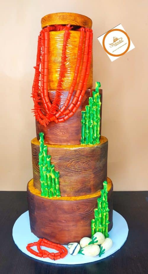 Wood Trad cake